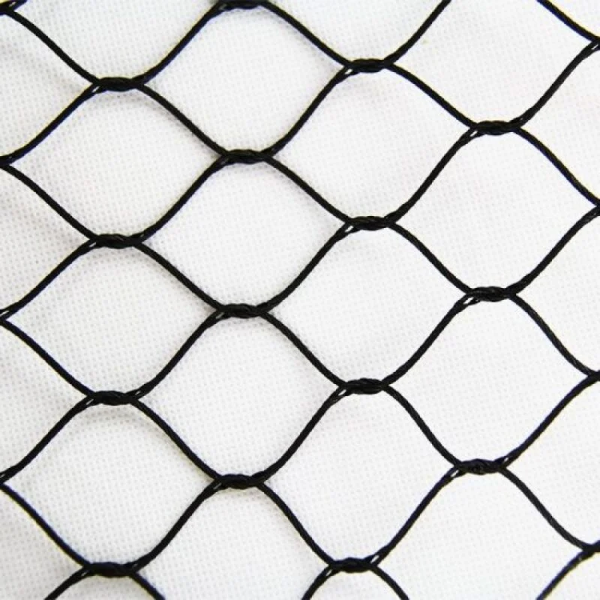 Oxidized black stainless steel rope mesh